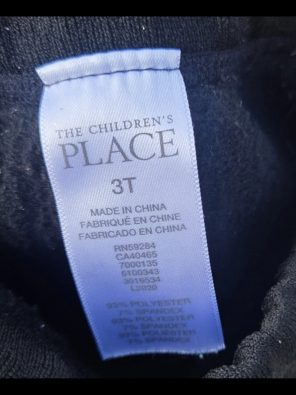 The Children's Place Black Cable-Knit Kids Leggings